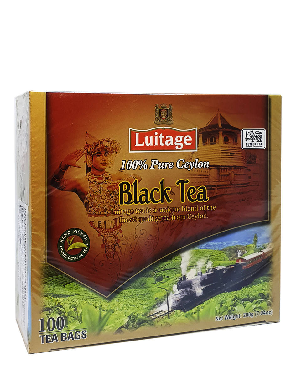 

Чай черный в пакетиках Luitage Black Tea 100 шт х 2 г (53092)