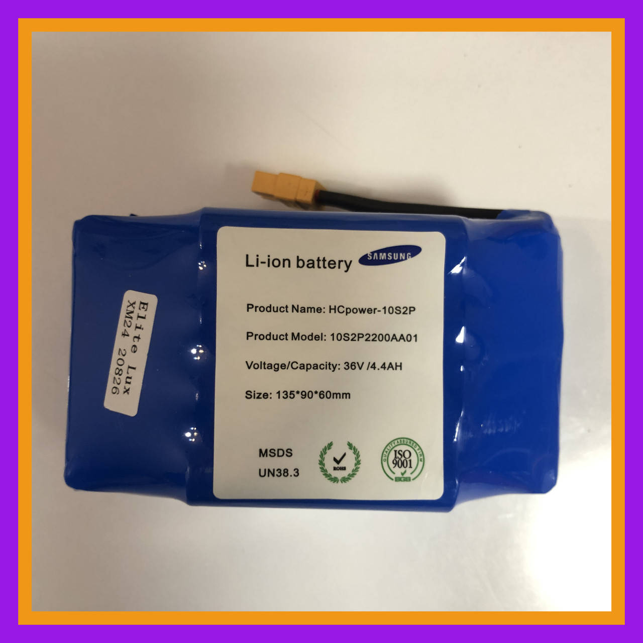 

Аккумулятор Li-ion 36V 4400mAh для гироборда гироскутера