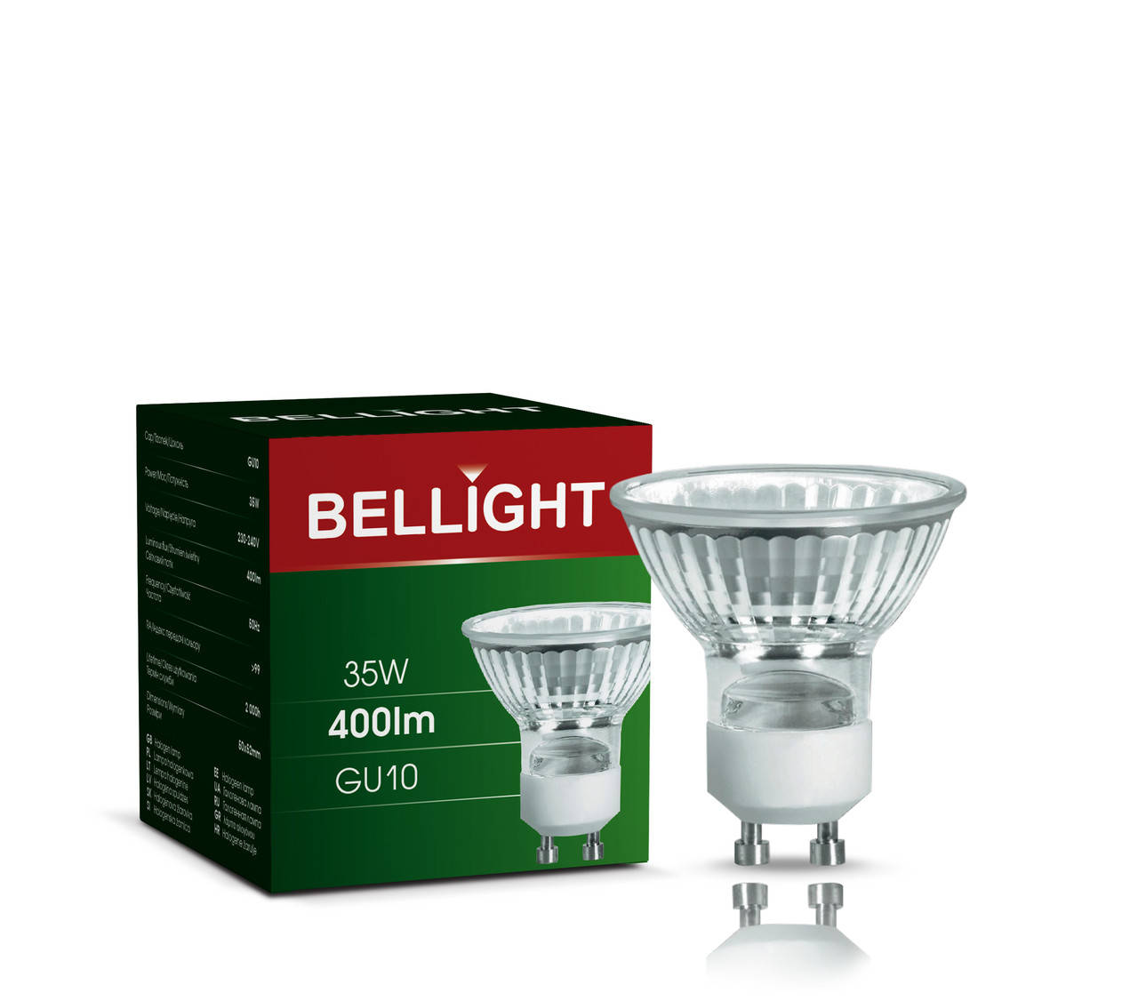 

Галогенная лампа GU10 230V 35W clear