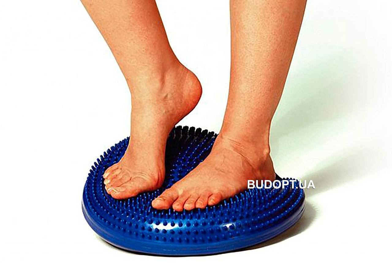 

Балансировочная подушка (диск) массажная для йоги и фитнеса (массажер для ног/стоп/тела) OSPORT (OF-0058)