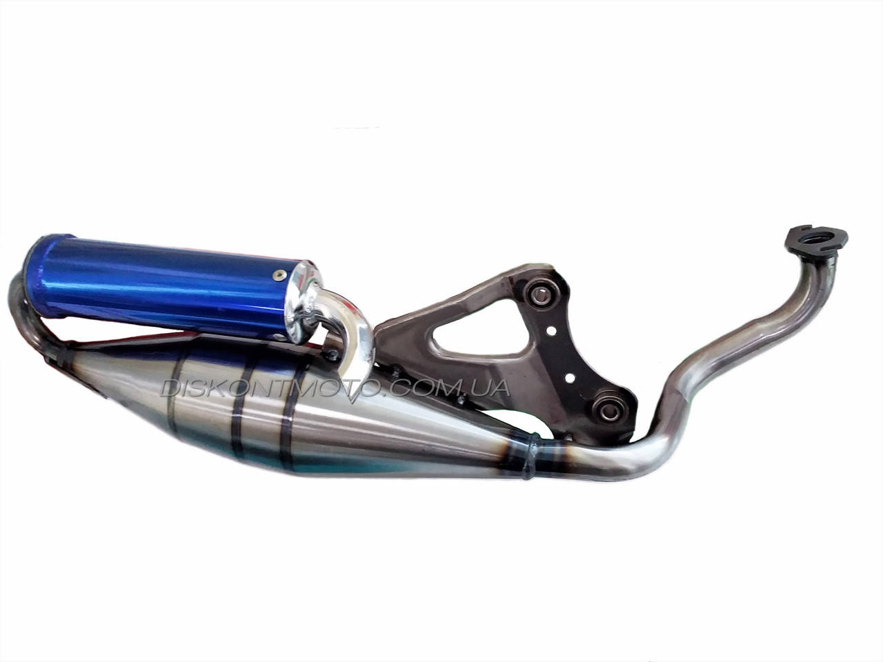 

Глушитель саксофон Honda DIO AF 34/35 ZX ДИО (синий) Mototech