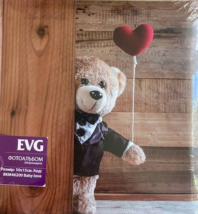 

Альбом детский на 200 фото 10х15 см EVG Baby Love, Коричневый