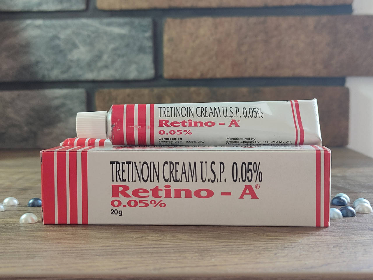 

Третиноин крем Retino-A cream 0.05% Tretinoin cream Индия