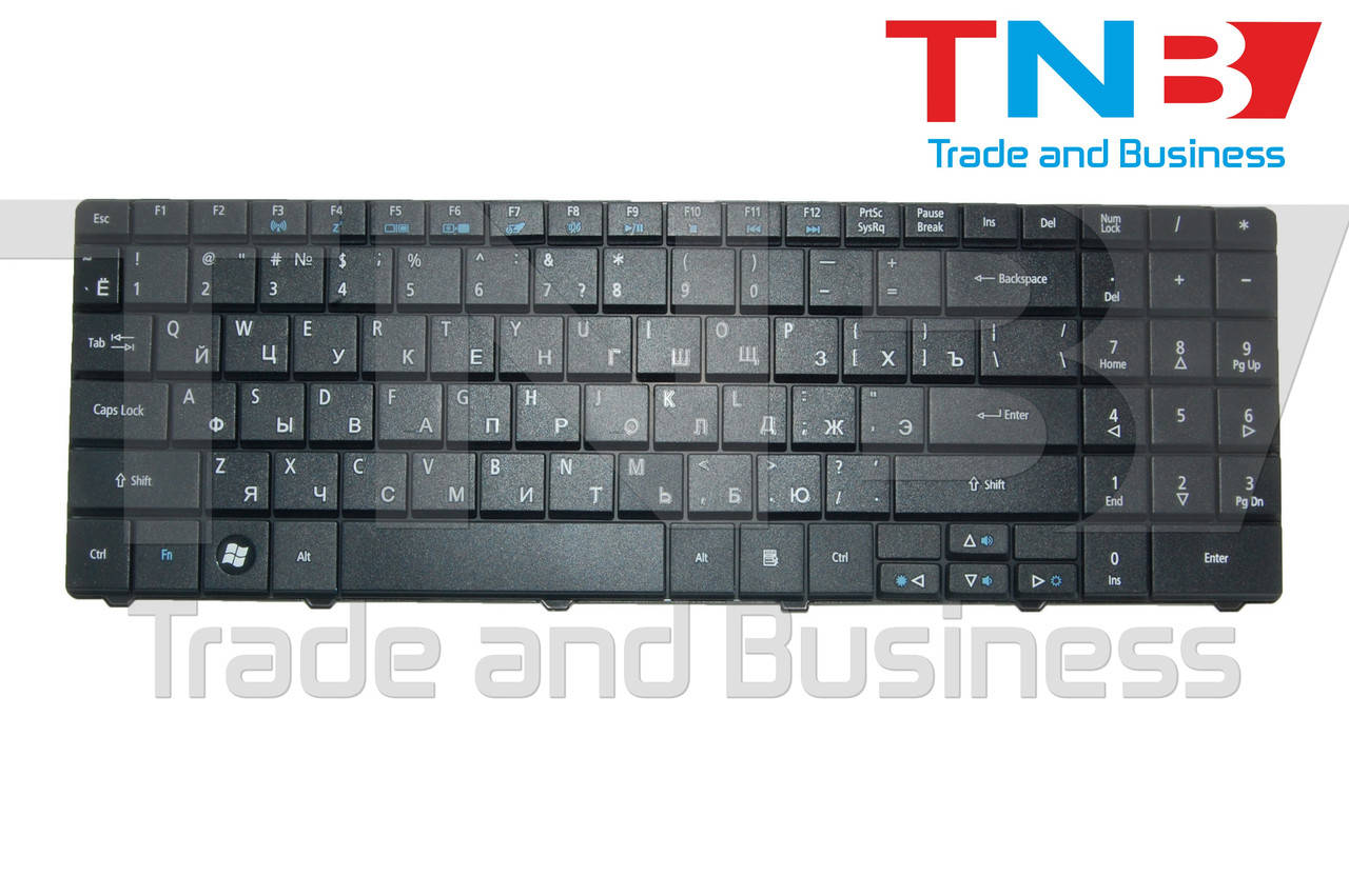 

Клавиатура ACER eMachines E525 E725 G627 оригинал, Черный