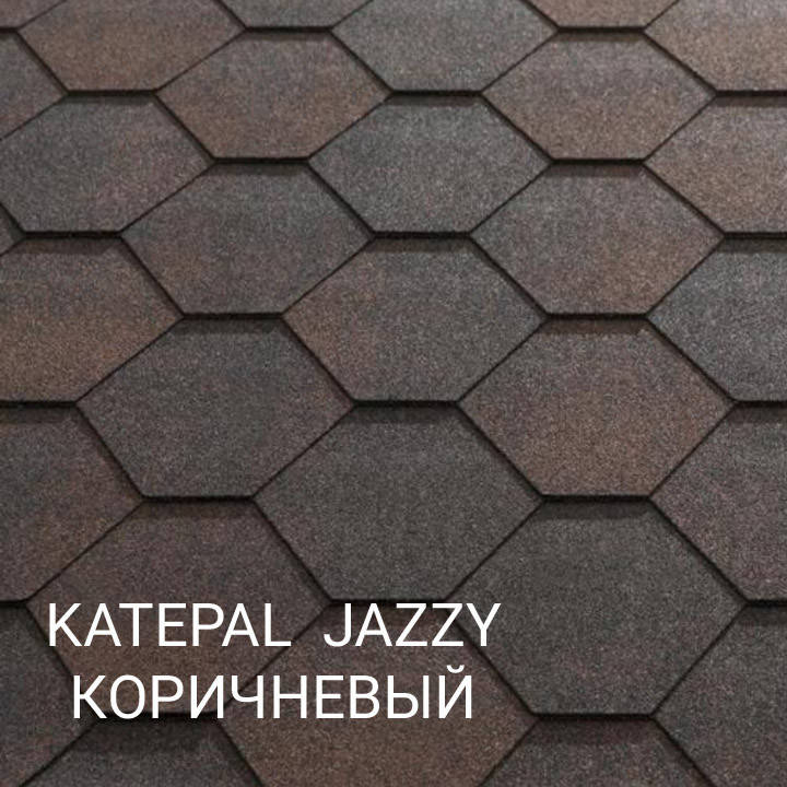 

Мягкая черепица Katepal Katrilli коричневый с тенью м2., Красный