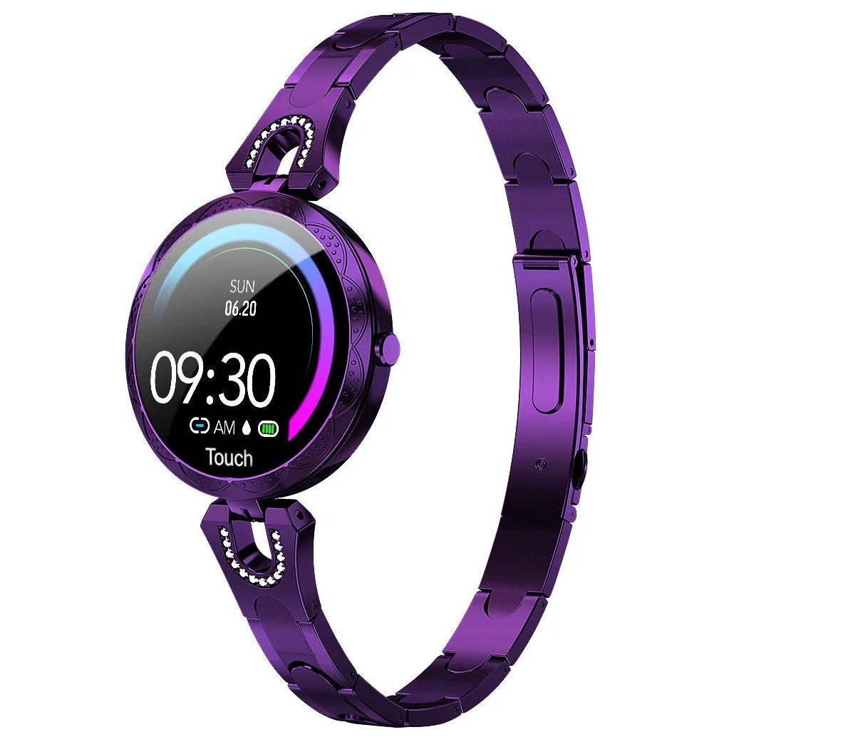 

Женский Фитнес браслет Smart band LEMFO AK15 Purple