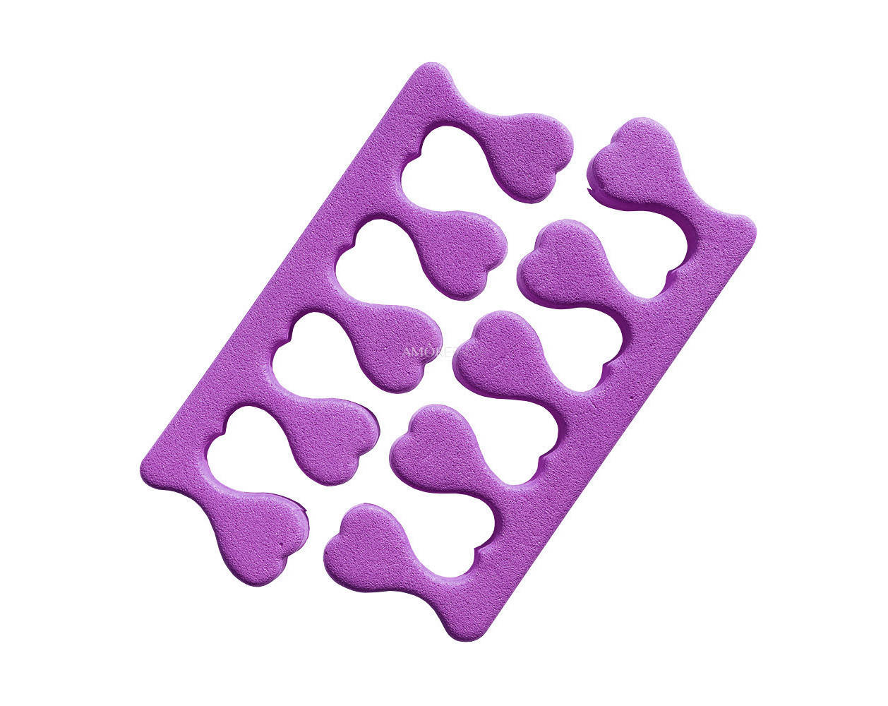 

Разделители педикюрные деликатные Doily (5пар / пач) пенополиэтилен, цвет фиолетовый, Желтый