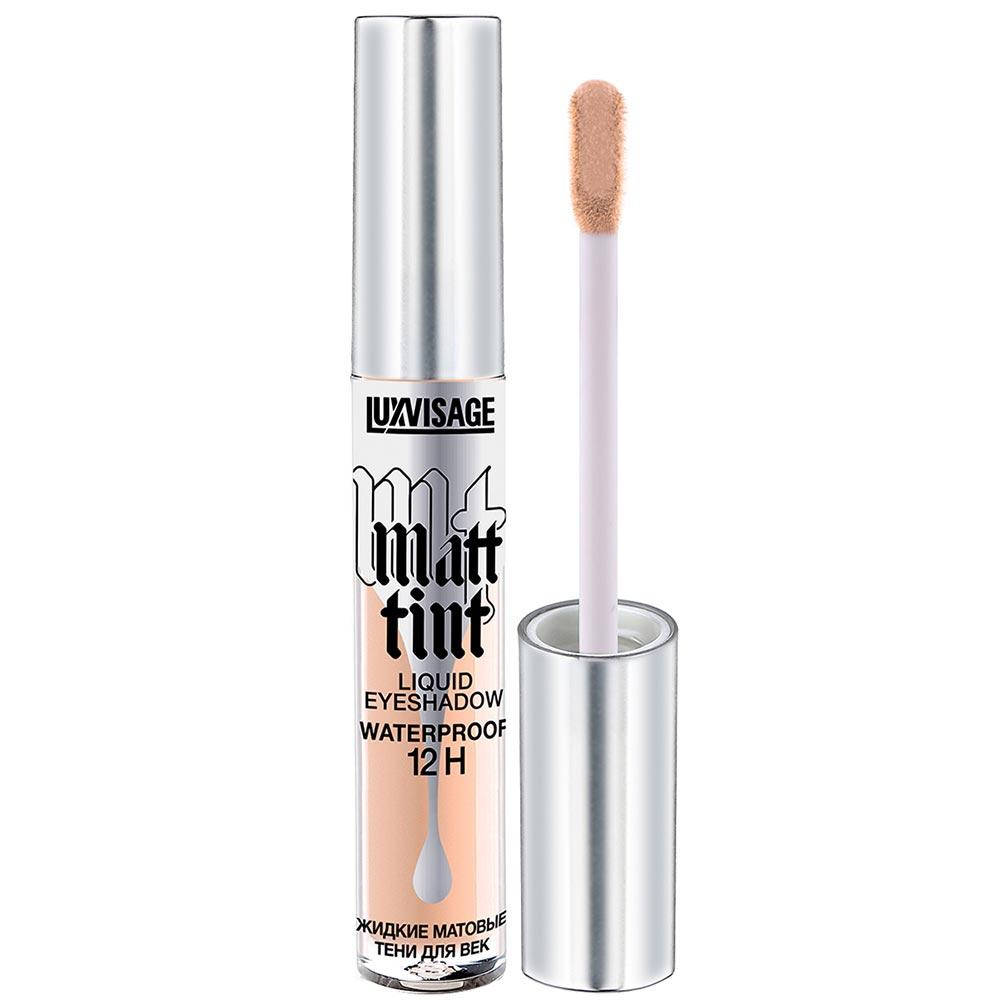 

Жидкие матовые тени для век Matt tint Waterproof тон 101 бежевый кремовый Люкс Визаж