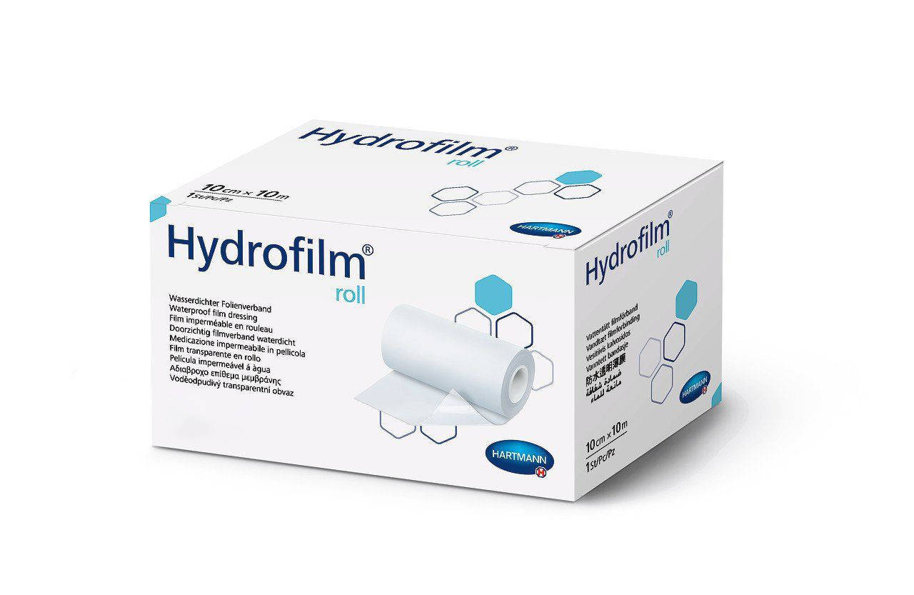 

Hydrofilm roll / Гидрофильм ролл 10cм x 2м - пластырь из прозрачной пленки в рулоне