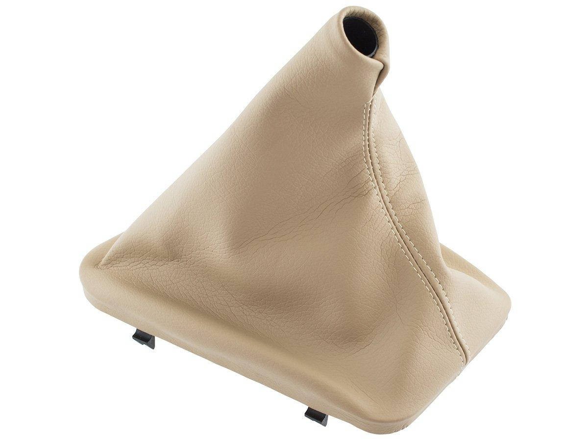 

BMW 3 E46 98-05 чехол ручки переключения передач бежевый + рамка, арт. DA-13862