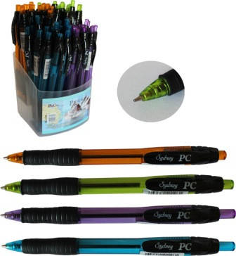 

Ручка шариковая Pen City "Sydney" автоматическая, прозрачная 001775