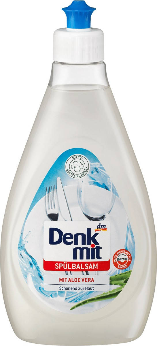 

Denkmit Spülmittel Balsam Aloe Vera концентрат для мытья посуды c Алое Вера 500 мл