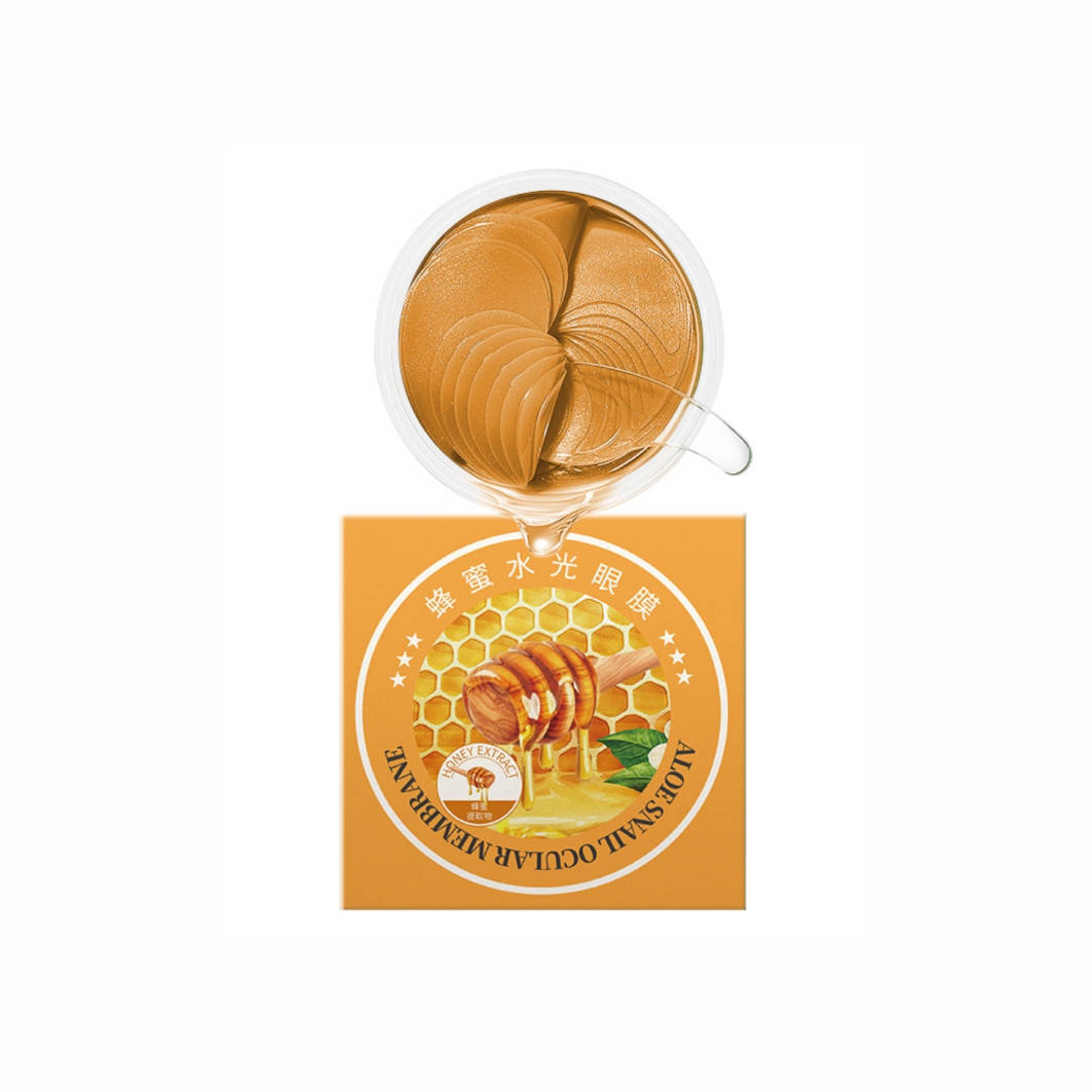 

Гидрогелевые патчи для глаз с экстрактом мёда Sersanlove Aloe Snail Ocular Membrane Eye Mask