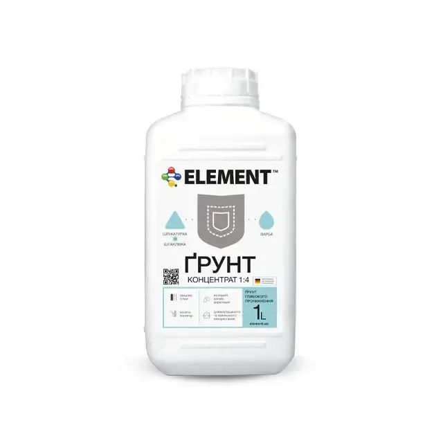 

Грунт-концентрат 1:4 Element 1л