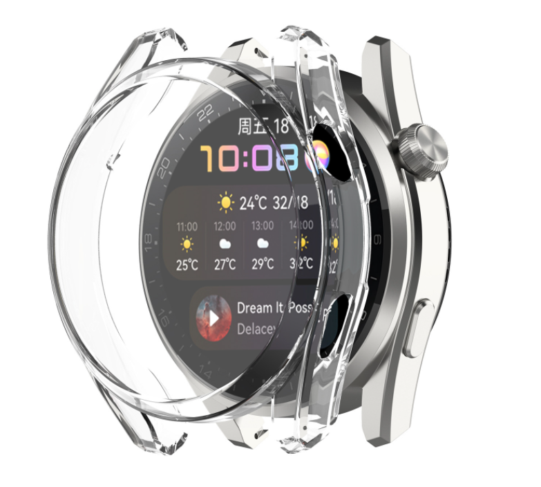 

Чехол-накладка DK Silicone Face Case для Huawei Watch 3 Pro (clear)
