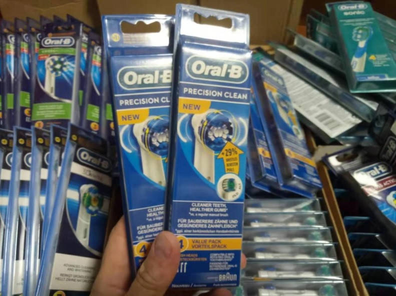 

8 шт насадки Oral-B Precision Clean New Прецишн клин Нью на электро щетку Браун Орал-Би