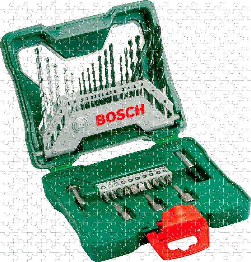 

Набор сверл, бит Bosch X-Line, 33 шт
