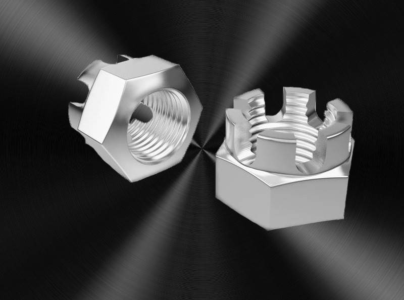 

Гайка М5 ГОСТ 5918-73, DIN 935, прорезная и корончатая