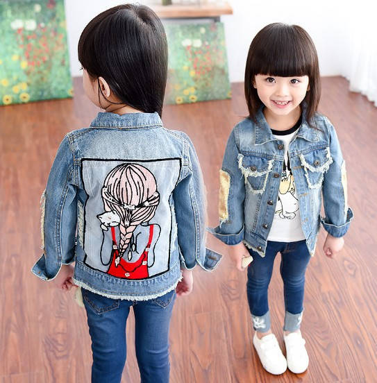 

Джинсовая курточка для девочки Girl 1579, розмір 130