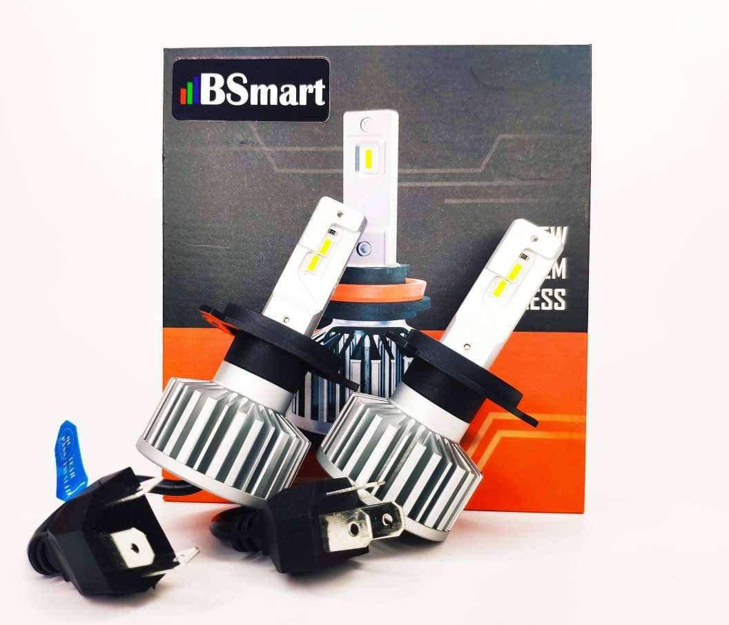 

Автолампы LED светодионые BSmart S5 H4 10000 Люмен 50 Вт 9-32В