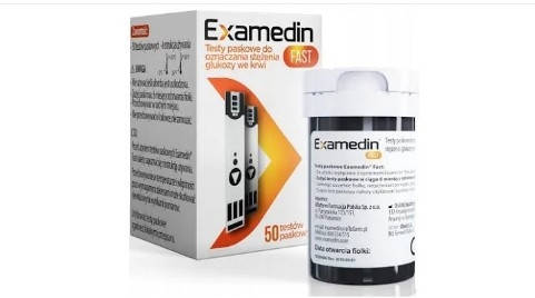 

Тест смужки Examedin Fast, 50 шт