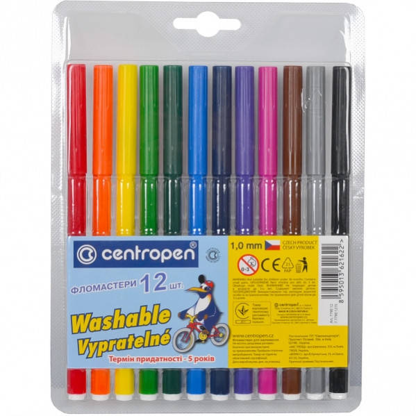 

ФЛОМАСТЕР 12 ЦВЕТОВ CENTROPEN