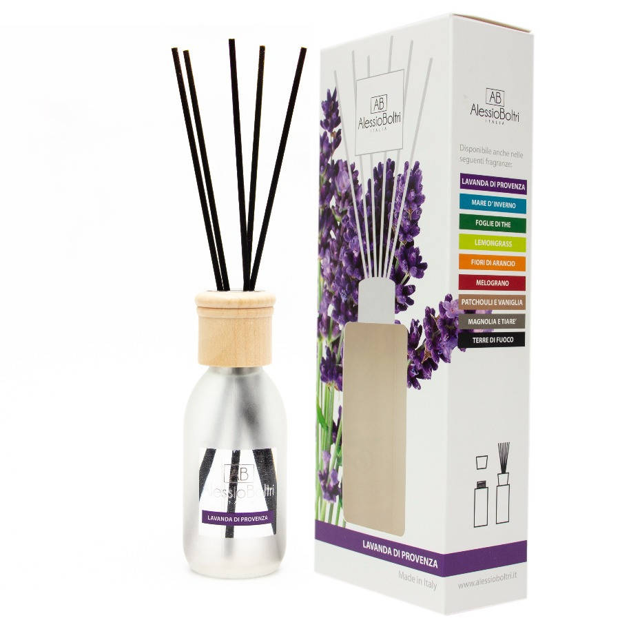 

Аромадиффузор AlessioBoltri Lavanda di provenza (лаванда), 125 мл, 5 палочек (90145)