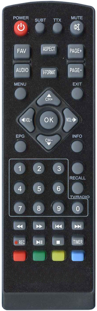 

Пульт Т2 для Romsat T2550