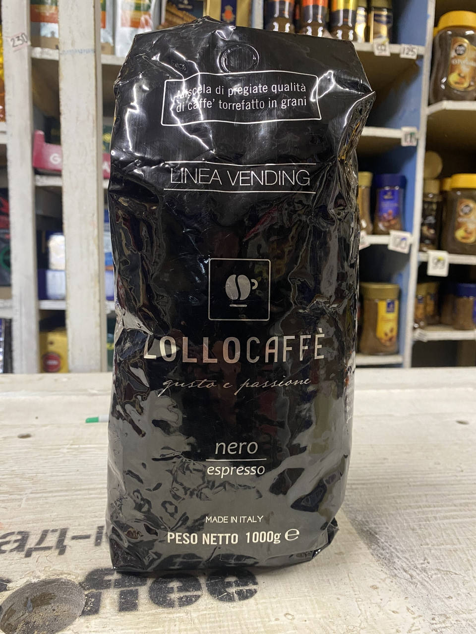 

Кава в зернах Lollo Caffe nero espresso, 1 кг