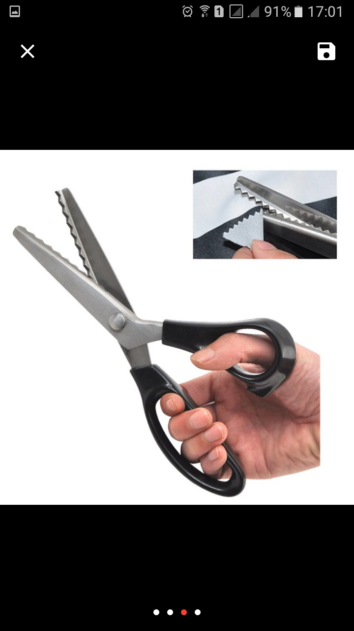 

Ножницы зигзаг