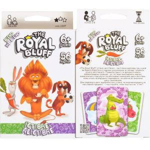 

Карточная игра "The ROYAL BLUFF съедобное несъедобное" укр RBL-02-01U