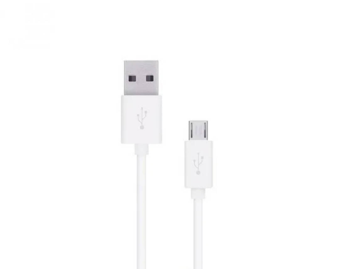 

Micro USB кабель для захищених смартфонів 8 mm 2A 100 см. Білий, Белый