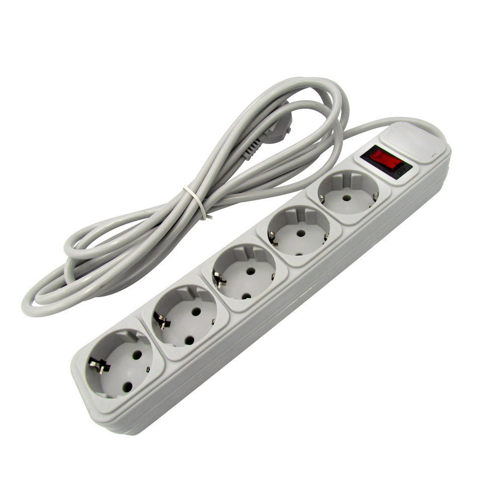 

Cетевой фильтр 5г 1.8метра серый ST 371