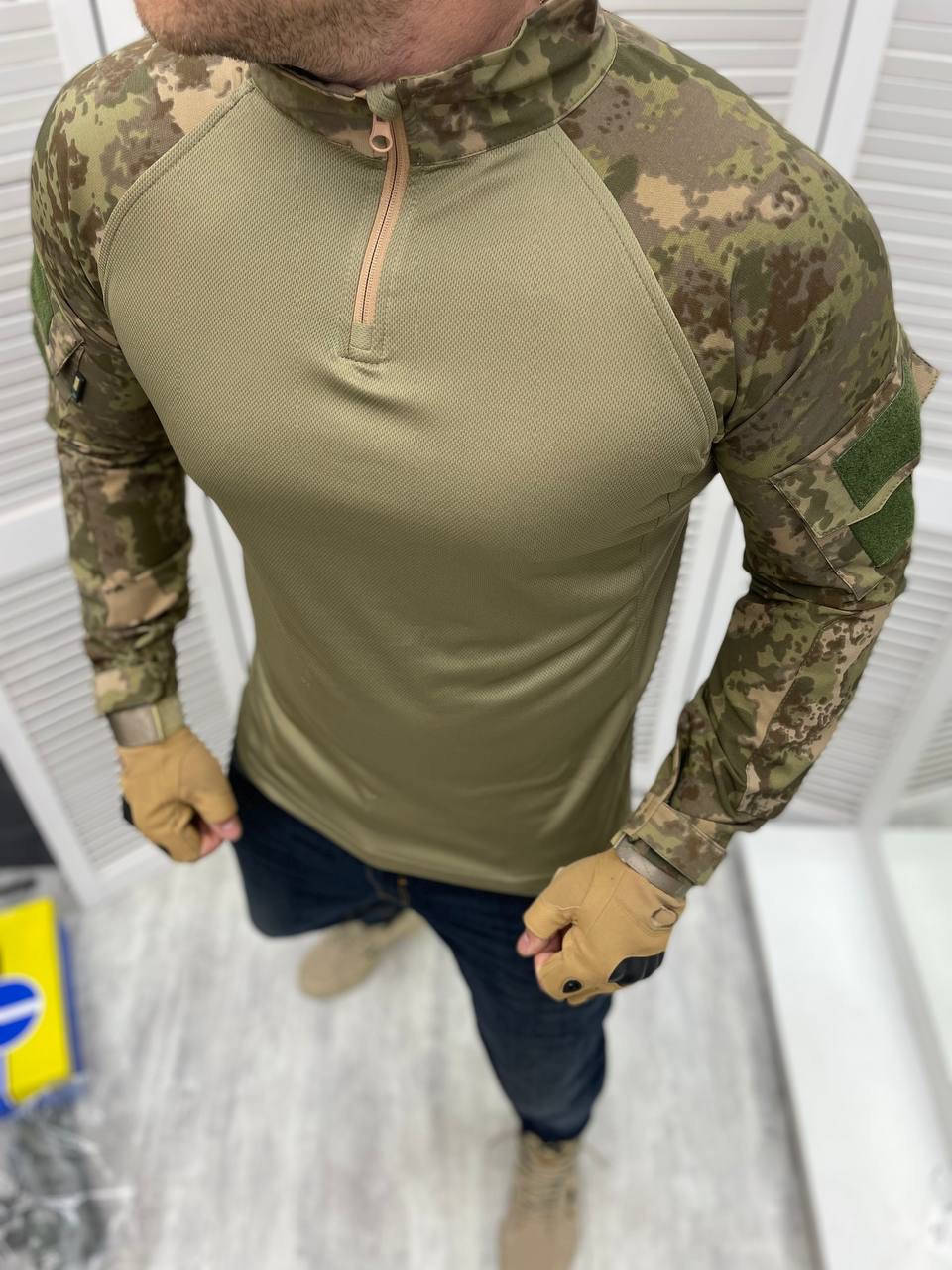 

Тактическая рубашка мультикам Убакс UBACS VOGEL S, M, L, XL, XXL, Койот