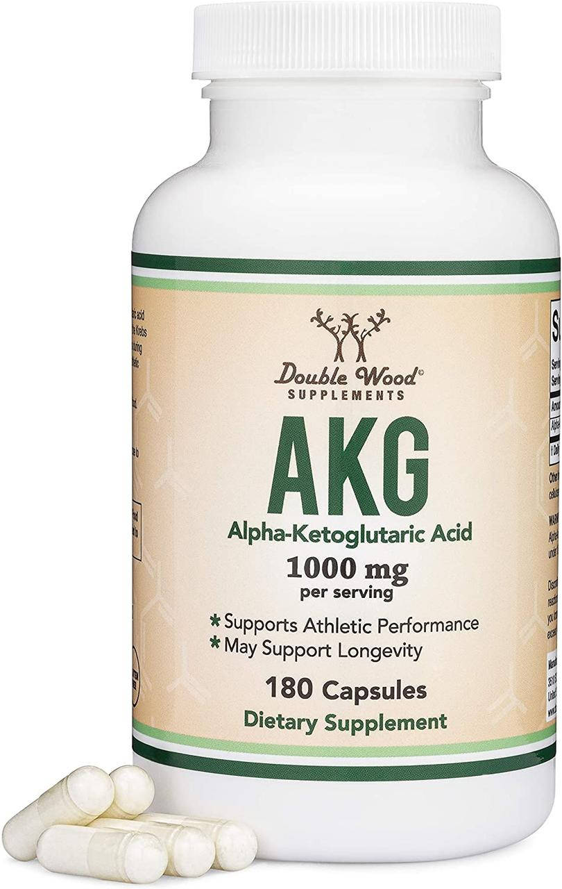 

DW Alpha-Ketoglutaric Acid / Альфа-кетоглутаровая кислота 500 мг 180 капсул