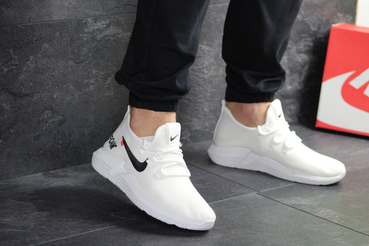 

Мужские белые кроссовки в стиле Nike Размеры 40, 45, Белый