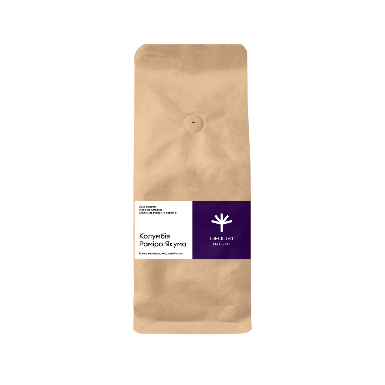 

Кофе в зернах IDEALIST COFFEE Колумбія Раміро Якума 1кг