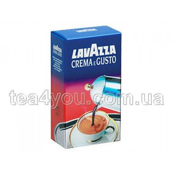 

Кава "Lavazza" Crema e Gusto 250г мелена вак/п