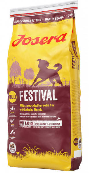 

Josera Festival Йозера Фестиваль с лососем 15кг