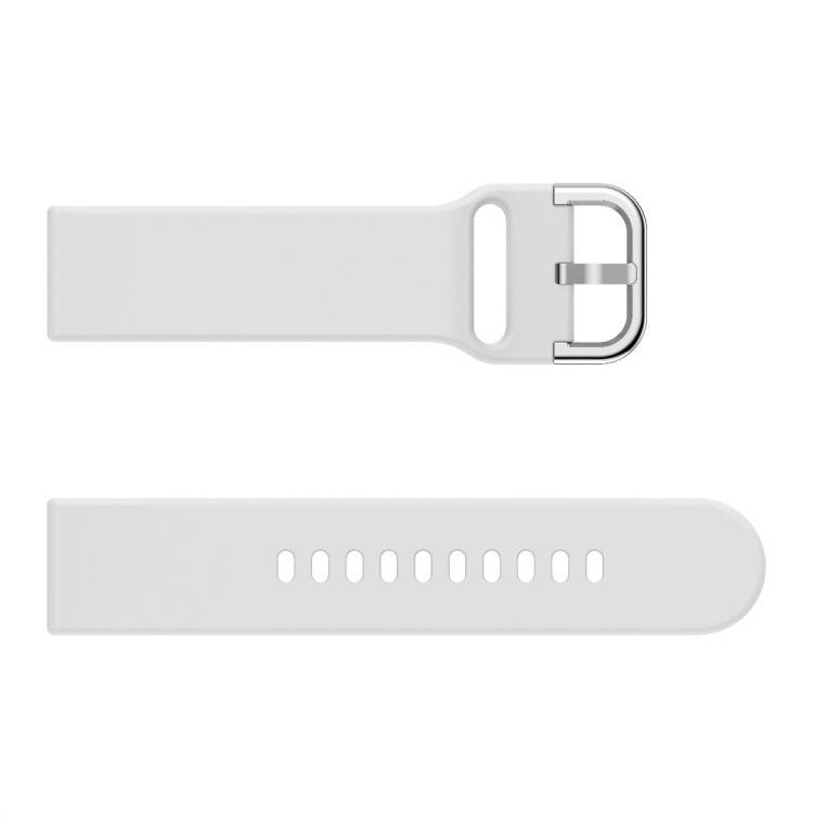 

Ремешки для часов из силикона на Samsung Galaxy Watch 3 41mm 20 мм White