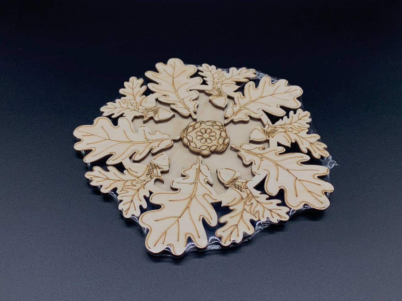 

Подставка под горячее. Жёлудь. 17см