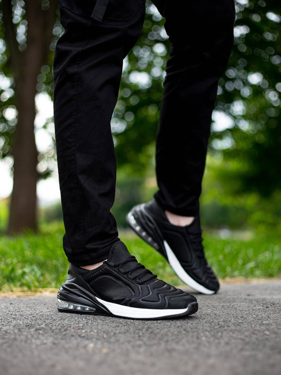 

Мужские черные кроссовки Cross 42, Черный