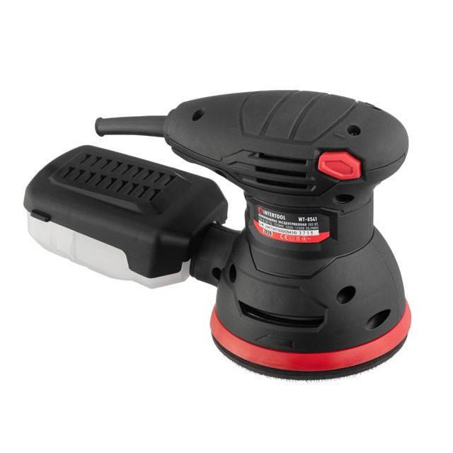 

Шлифмашина эксцентриковая INTERTOOL WT-0541, 125 мм, 300 Вт, 5000-12000 об/мин.