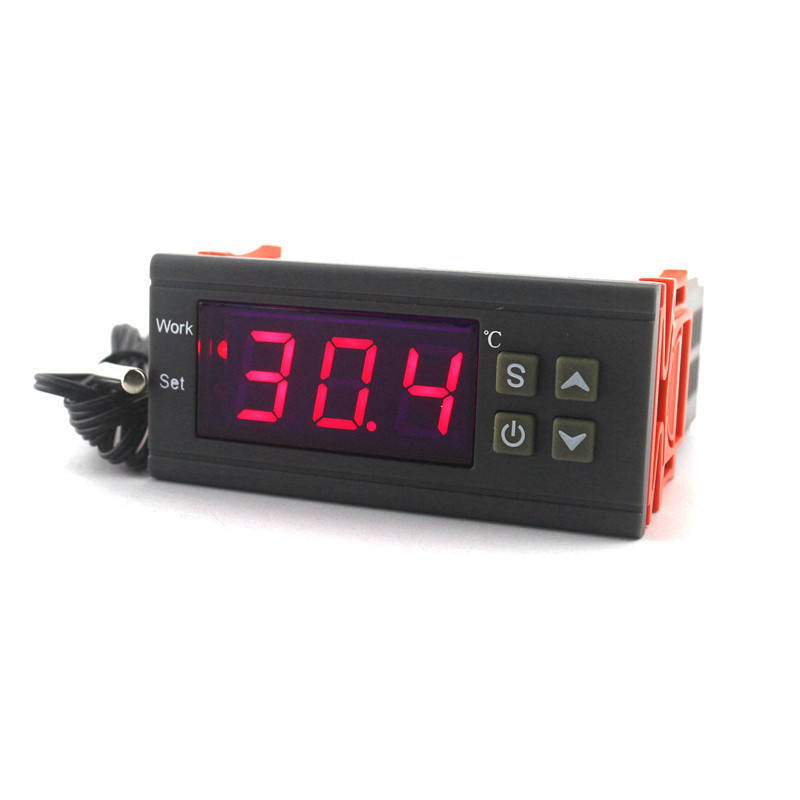 

Терморегулятор MH1210W (точность 0.1°C), 220В 10А, -50 ~ +110°C, с выносным датчиком