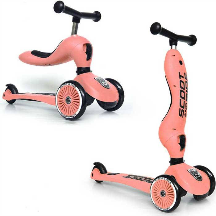 

Самокат-беговел 2 в 1 Scoot&Ride Highwaykick 1 Peach (SR-160629-PEACH)