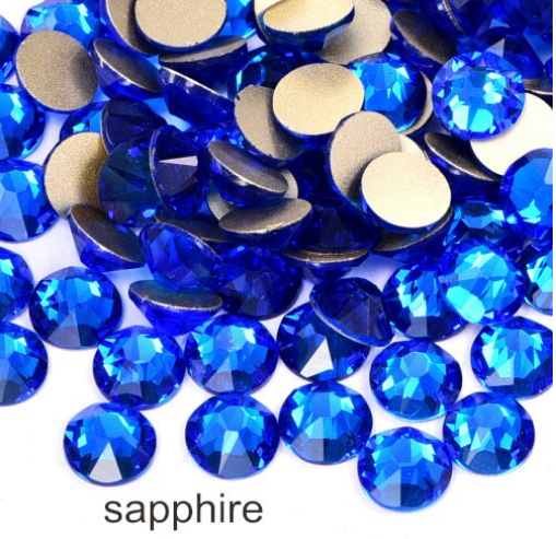 

Камни Swarovski SS3 (1,3мм) SAPPHIRE 100 шт, Синий