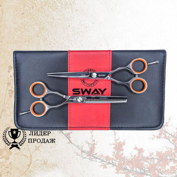 

НАБОР ПАРИКМАХЕРСКИХ НОЖНИЦ SWAY JOB 501 РАЗМЕР 5,5