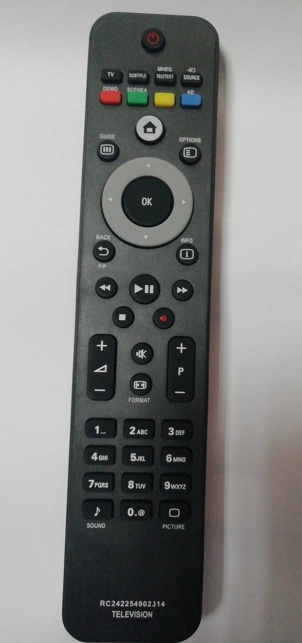 

Пульт для телевізора PHILIPS RC 242254902314, Черный