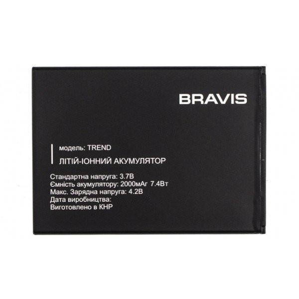 

Батарея Bravis TREND (2000 mAh) (аккумулятор Бравис ТРЕНД)