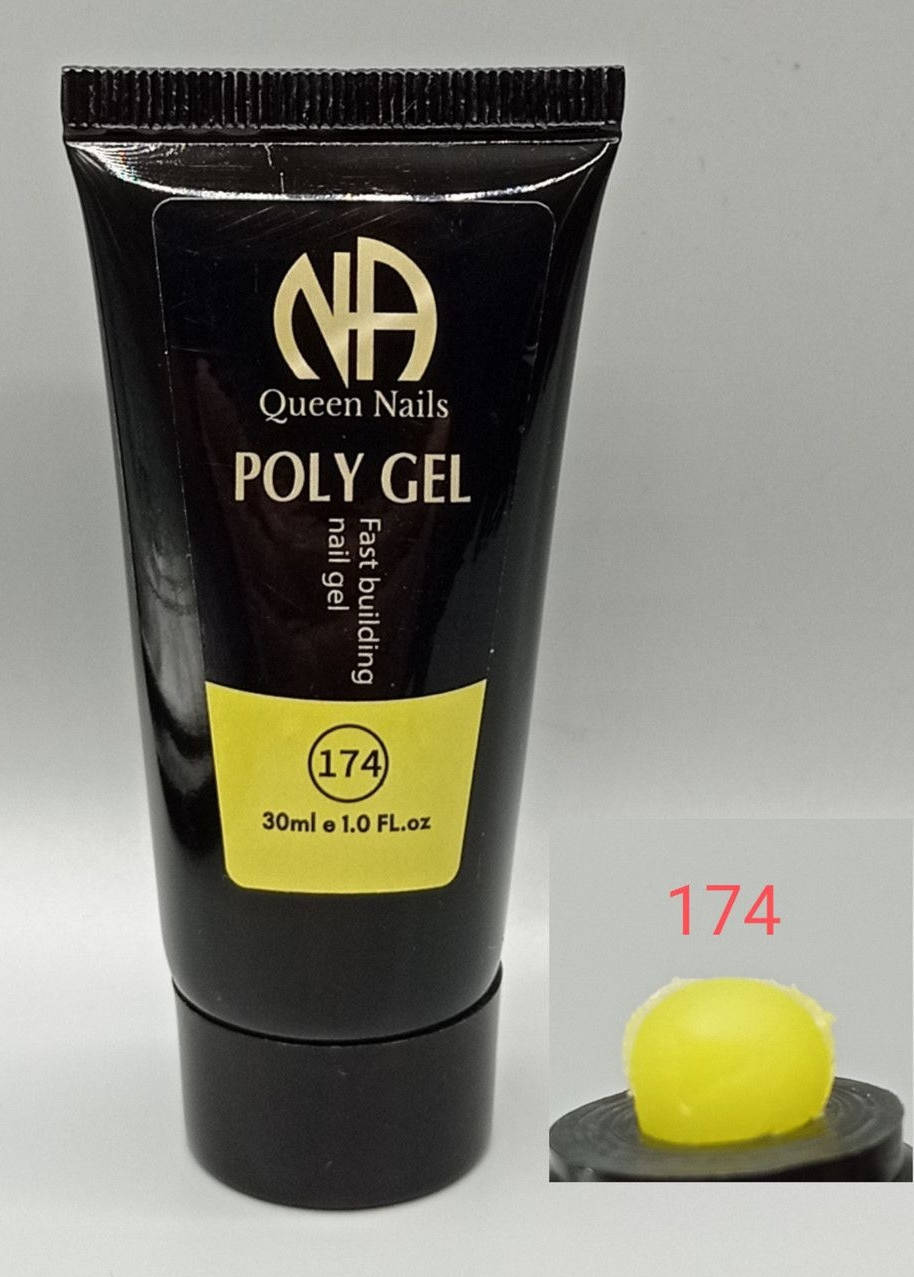 

Поли гель ( акри гель) Queen Nailsдля ногтей Rainbow, 30 ml
